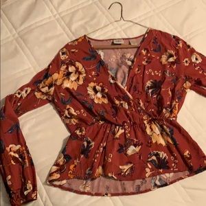 daytrip floral blouse